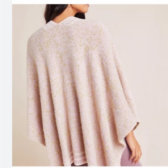 Anthropologie Soft Knit Poncho boho sweater Weather - Picture 2 of 9